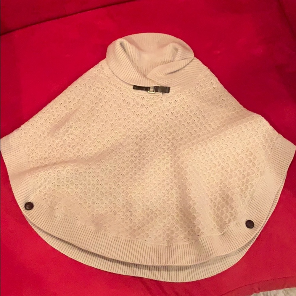 Girl Sweater Cape ( Pancho )